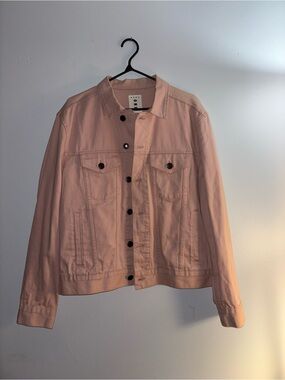 Aeropostale Light Pink Denim Trucker Jacket